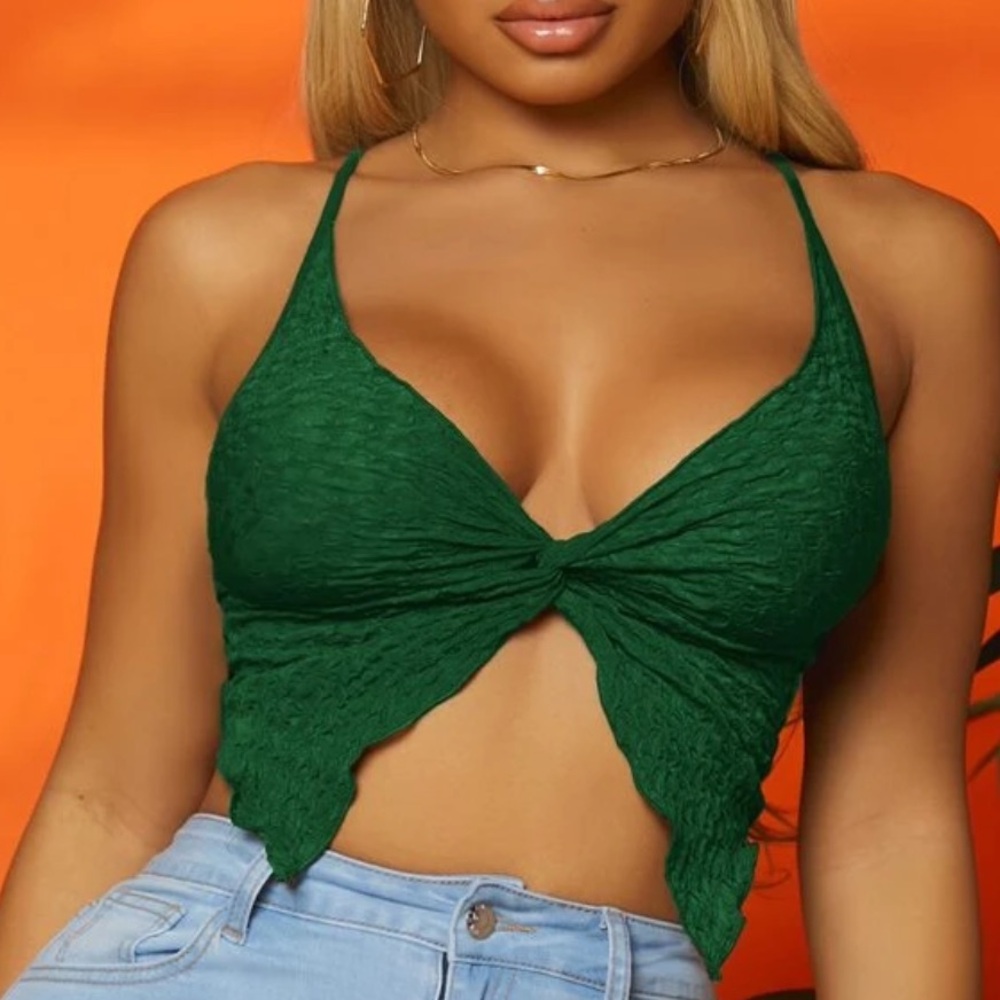 Green Women's Top